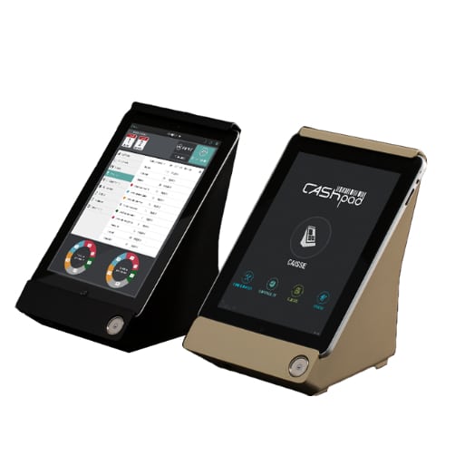 Caisse sur tablette